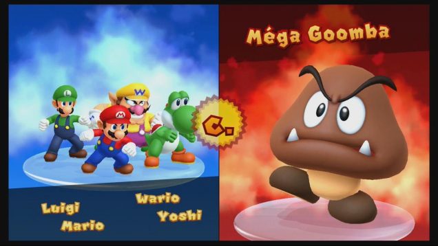 Guide des Boss de Mario Party 10 Wiiu: Méga Goomba ميجا