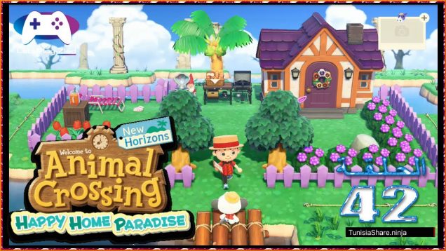 Animal Crossing New Horizons : #42 Happy Home Paradise غرفة الحمام