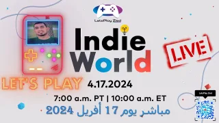 LetsPlay Zied est en direct ! متابعة ل Direct خاص بل Indie Games  17-04-2024